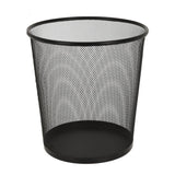 Paper Basket Metal Black 26.5