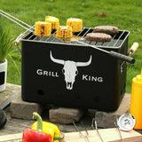 Portable BBQ Grill Black