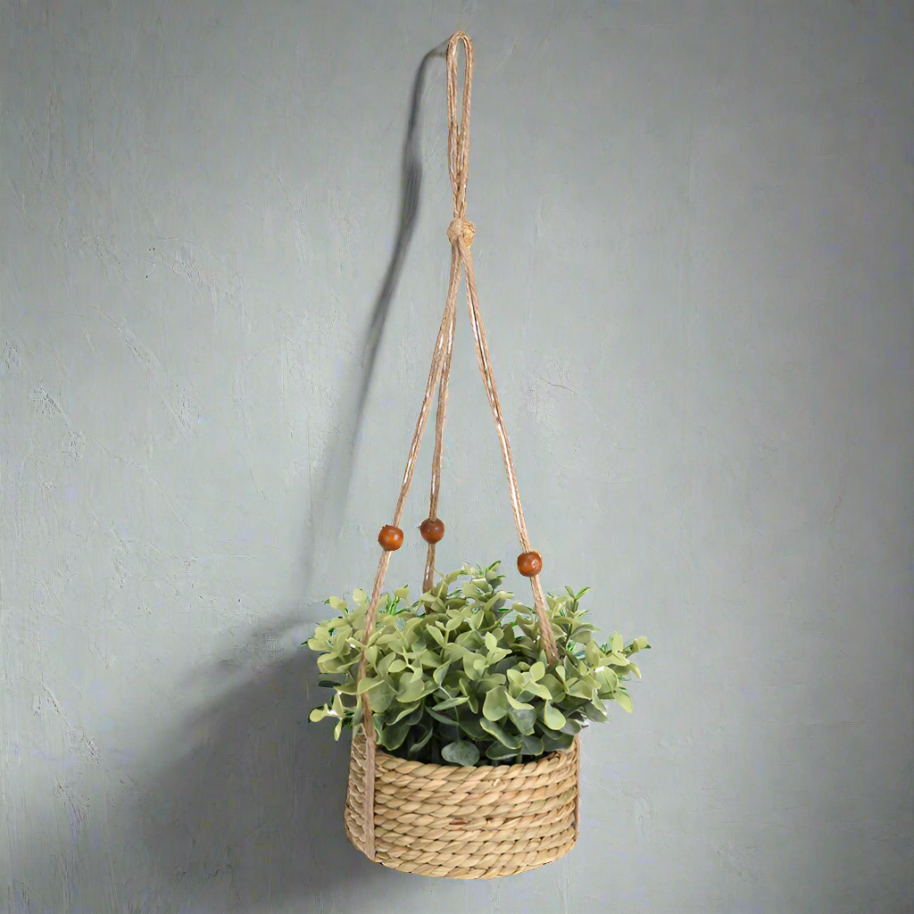 Artificial Plant In Hanging Pot