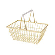 Basket 184x130x80mm Gold