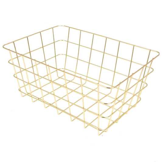 Basket 300x210x140mm Gold Clr