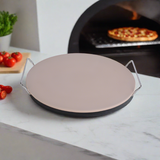 Pizza Baking Stone With Holder