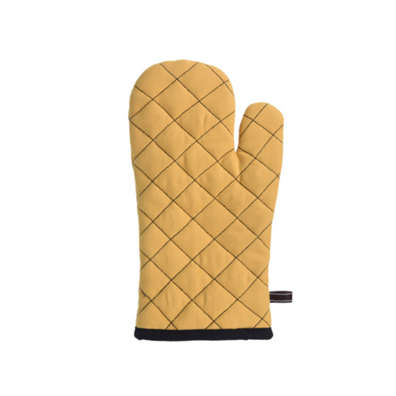 Kitchen Glove Cotton With Leather