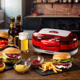 Hamburger Maker Party Time Red