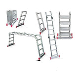 Aluminium Multi-Purpose Ladder 4x6  Steps (6.70Mt)