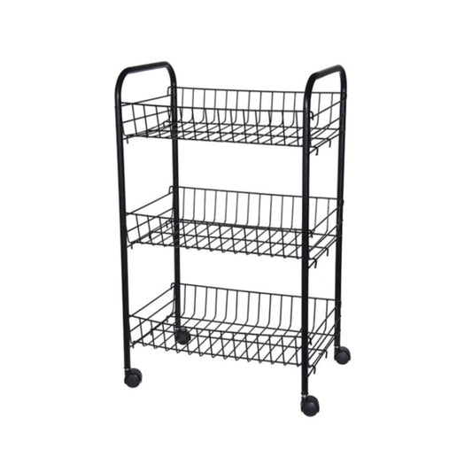 Kitchen Trolley With 3 Baskets