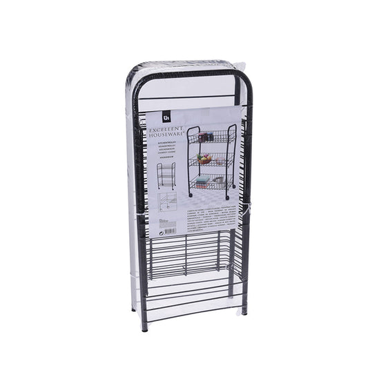 Kitchen Trolley With 3 Baskets