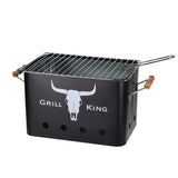 Portable BBQ Grill Black