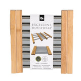 Trivet Stainless Steel Bamboo