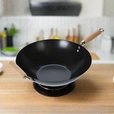 Carbon Steel Wok 35cm