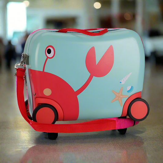 Kids Suitcase 16 Inch Crab