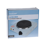 Electric Hotplate Single White 1000W