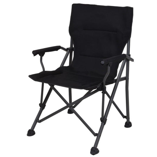 Camping Chair Foldable Black