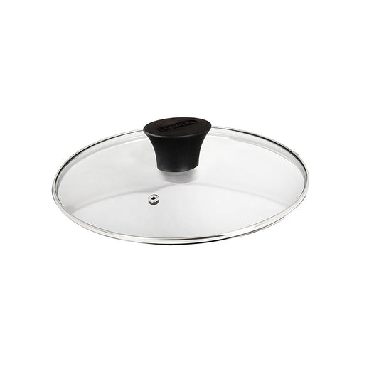 Glass Lid With Met Rim 30CM + Flonal Knob