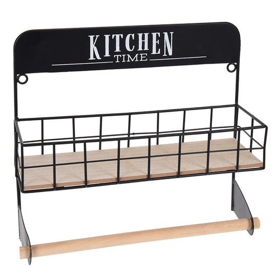 Kitchen Paper Holder With Basket