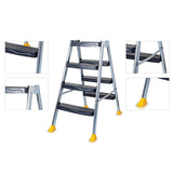 Ovid Plastic Steps Double Side Ladder 3+3