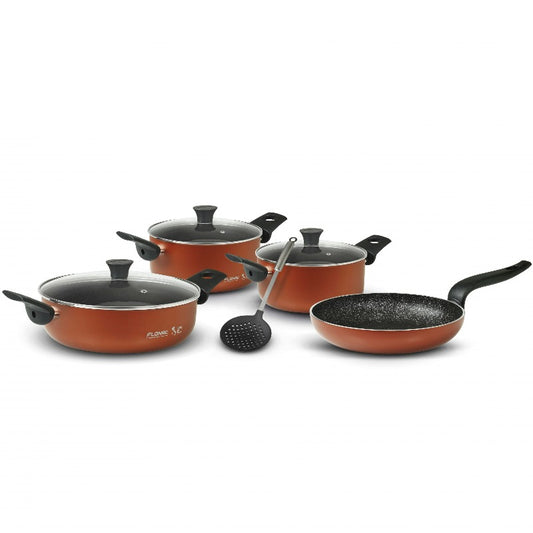 8 Pcs Cookware Set Pepita Granit