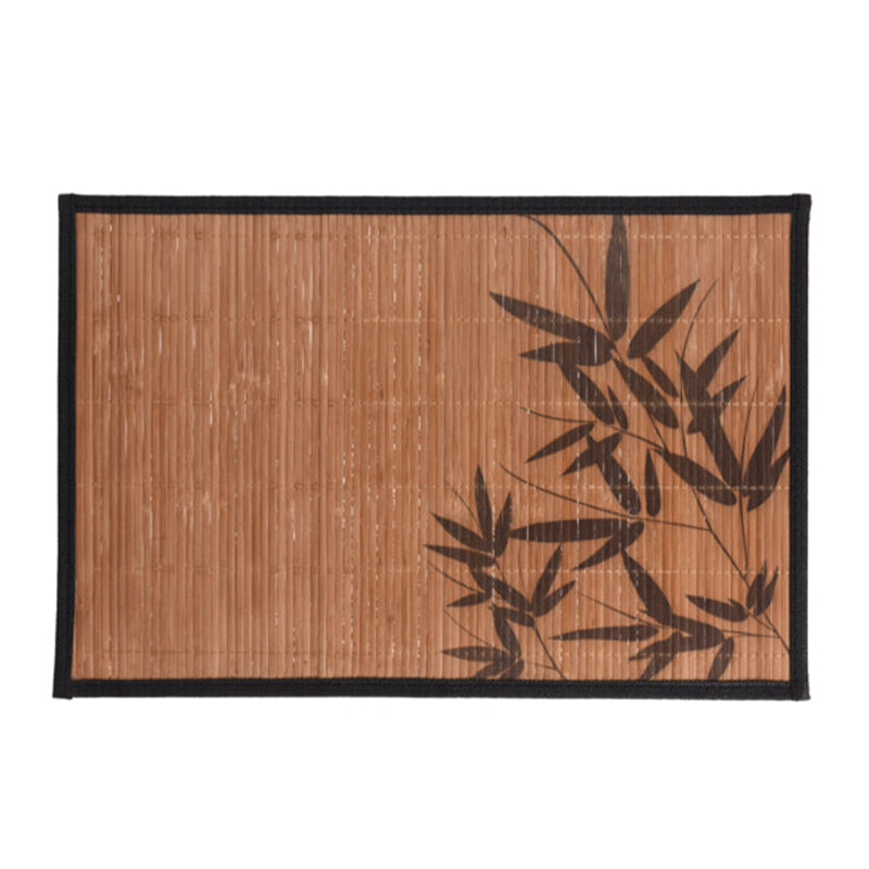 Placemat Bamboo With Black Rim