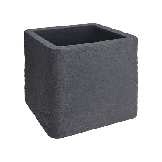 Planter Stone Square Light Grey