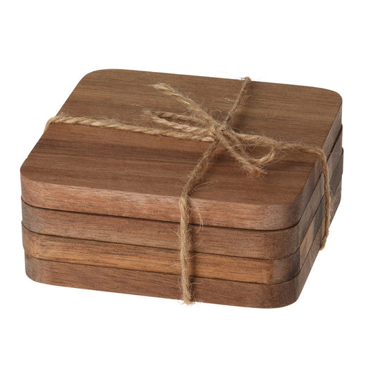 Tea Coaster Acacia (Set of 4)