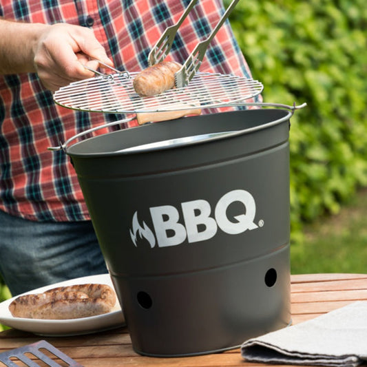 BBQ Bucket Matt Black