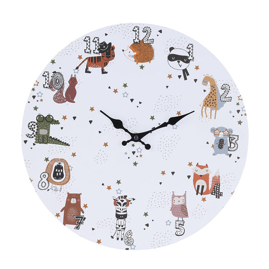 Wall Clock MDF 33cm