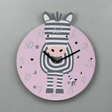 Wall Clock MDF Animal Design 26cm