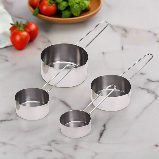 Measuring Cups Stainless Steel (Set of 4 Pcs)