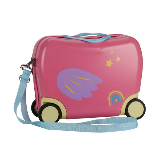 Kids Luggage Pink 16"