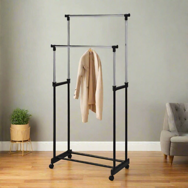 Double Garment Rack