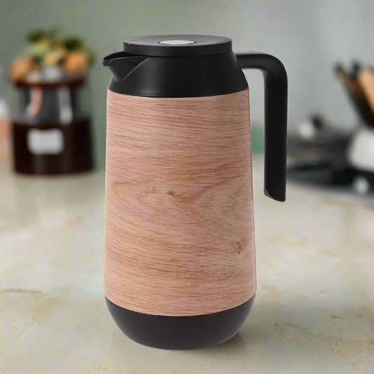 Vacuum Jug Wooden Effect 1L