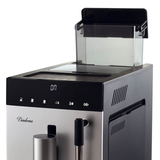 Diadema Coffee Machine Silver- Europlug