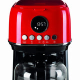 Modern Red Filter Coffee Machine